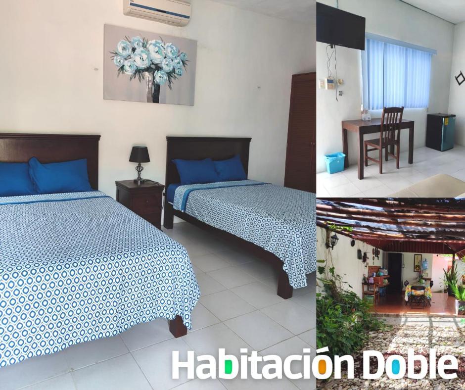 Hotel Posada Las Brisas Seybaplaya 외부 사진